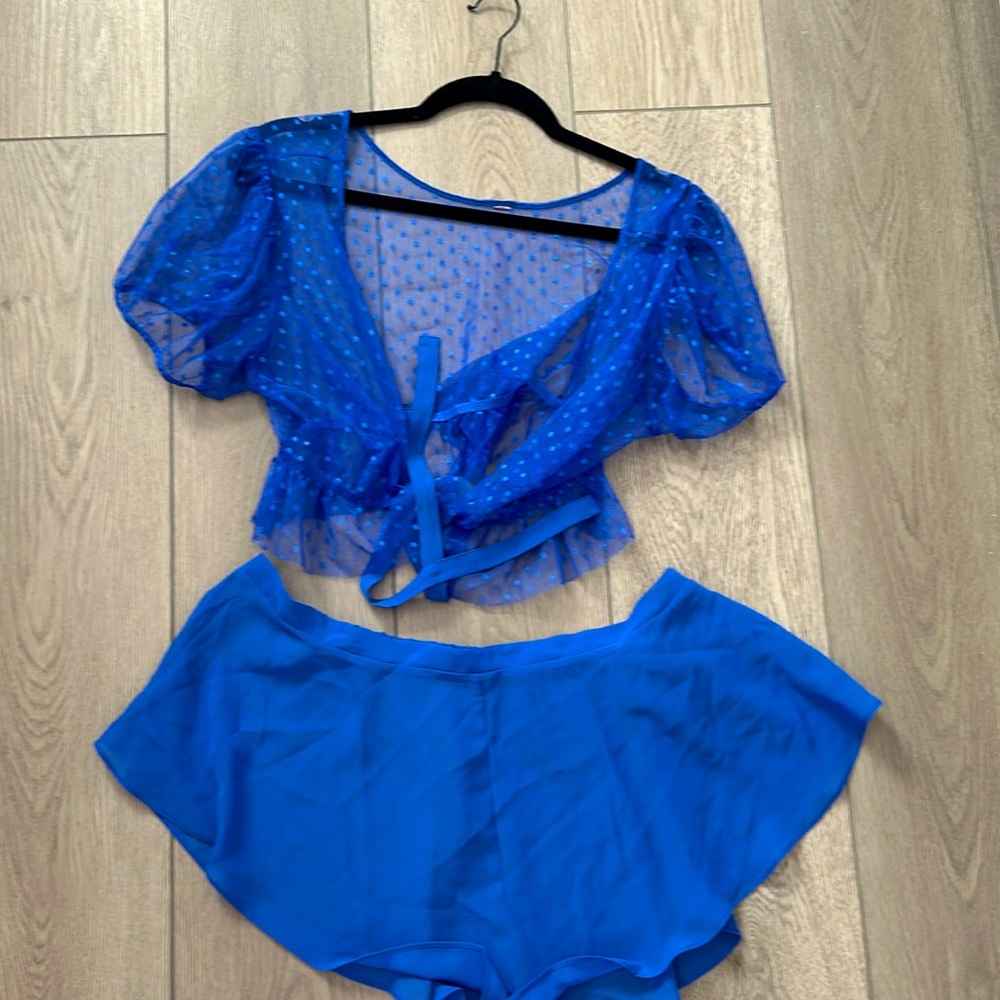 Adore Me set XL cobalt blue
